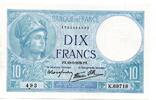 France - Frankreich 10 Francs Minerve -