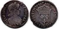 France 1/12 Ecu à la mèche longue Louis XIV -