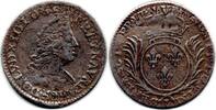 France - Frankreich 1/12 Ecu Louis XIV -