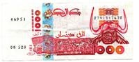 Algérie - Algéria - Algerien 1000 Dinars 6/10/1998 V 7,50 EUR  plus 4,90 EUR verzending