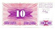 Bosnie Herzegovine 10 Dinara -