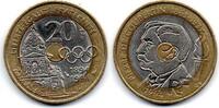 France - Frankreich 20 Francs Coubertin -