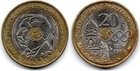 France - Frankreich 20 Francs Coubertin -