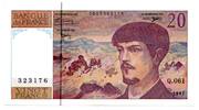 France -Frankreich 20 Francs 1997 Alph Q.061  5,00 EUR  Excl. 7,30 EUR Verzending