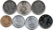 Chine - China Lot de 7 Monnaies -