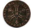 France - Frankreich Six Deniers Louis XIV -