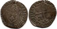 France - Frankreich 15 Deniers Louis XIII Contremarque -