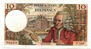 France - Frankreich 10 Francs Voltaire -
