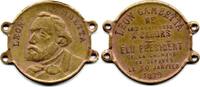 France - Frankreich Médaillette Léon Gambetta -