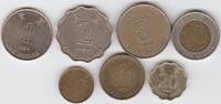 Hong-Kong Divers Lot de 7 monnaies -