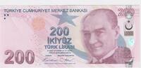 Turquie - Turkey 200 Lira -