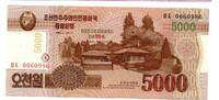 Corée du Nord - North Korea 5000 Won -