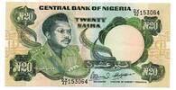 Nigéria 20 Naira Signature 10 -
