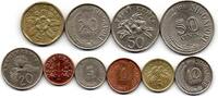 Singapour Lot de 10 Monnaies -