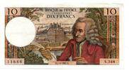 France - Frankreich 10 Francs Voltaire -
