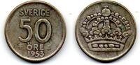 Suède - Sweden -Schweden 50 Ore -