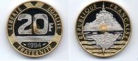 France - Frankreich 20 Francs BE -