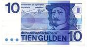 Pays Bas - Netherlands - Niederlande 10 Gulden -