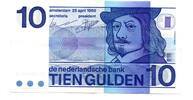 Pays Bas - Netherlands - Niederlande 10 Gulden -