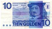 Pays Bas - Netherlands - Niederlande 10 Gulden -