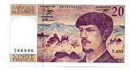 France - Frankreich 20 Francs Debussy -