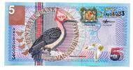 Suriname - Surinam  5 Gulden 1/01/2000 AU