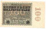 Allemagne - Deutschland - Germany 100 Millions de Mark -