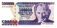 Turquie - Turkey 500000 Lira -