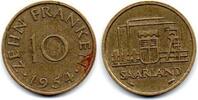 Sarre - Saarland 10 Franken - 10 Francs -