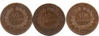 France- Frankreich Lot de 3 X 10 Centimes Dupuis F 5,00 EUR  Excl. 7,65 EUR Verzending