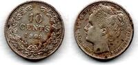 Pays Bas -Niederlande 10 Cents 1903 Wilhelmina VF+ 15,00 EUR  Excl. 4,90 EUR Verzending