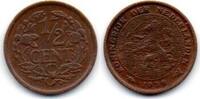 Pays -Bas - Niederlande - Netherlands 1/2 Cent 1938 ss 2,00 EUR  Excl. 4,90 EUR Verzending
