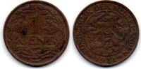 Pays Bas - Netherlands - Niederlande 1 Cent 1931 F+ 5,00 EUR  Excl. 4,90 EUR Verzending