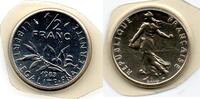France - Frankreich 1/2 Franc 1983 BU 2,50 EUR  Excl. 7,30 EUR Verzending
