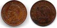 France 2 Centimes 1855 A Chien Napoléon III - Tête Nue EF 20,00 EUR  Excl. 4,90 EUR Verzending