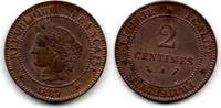 France 2 Centimes 1887 A Cérès AU 30,00 EUR  Excl. 14,85 EUR Verzending