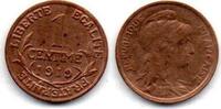 France - Frankreich 1 Centime 1919 ss 2,00 EUR  plus 4,90 EUR verzending