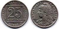 France - Frankreich 25 Centimes -