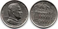 Monaco 1 Franc 1968 EF 5,00 EUR  plus 4,90 EUR verzending