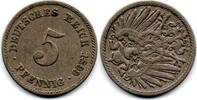 Allemagne - Deutschland - Germany 5 Pfennig Désaxée -