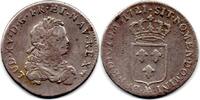 France - Frankreich 1/3 Ecu de France Louis XV -
