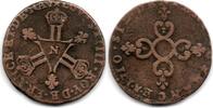 France - Frankreich 6 Deniers Louis XIV -