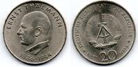 RDA - DDR 20 Mark 1971 Ernst Thalmann VF 3,50 EUR  Excl. 7,30 EUR Verzending