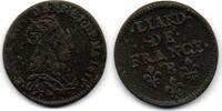 France - Frankreich Liard de France Louis XIV -