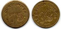 France - Frankreich Jeton de 75 centimes Paris - Dragon Chinois -