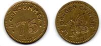 France - Frankreich Jeton de 75 centimes Paris - Dragon Chinois -