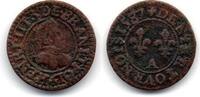 France - Frankreich Denier Tournois Henri III - Rareté R2 -