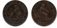 Espagne - Spain 10 Centimos 1870 OM s 2,50 EUR  Excl. 7,65 EUR Verzending