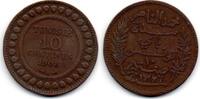 Tunisie - Tunisien - Tunisia 10 Centimes 1908 A F+ 3,50 EUR  Excl. 4,90 EUR Verzending
