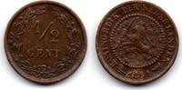 Pays -Bas - Niederlande 1/2 Cent 1891 VF 10,00 EUR  Excl. 4,90 EUR Verzending